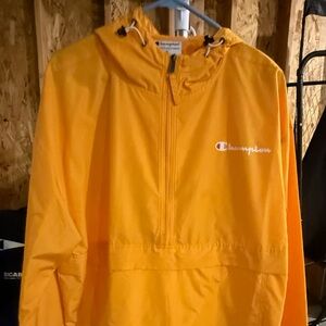 Champion Yellow Pullover Jacket